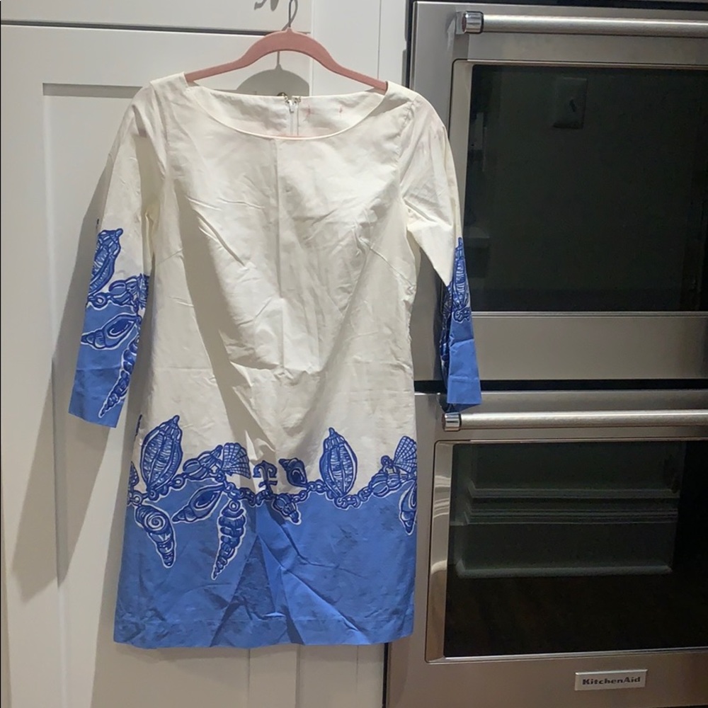 Lilly Pulitzer Shell Dress with Sleeves